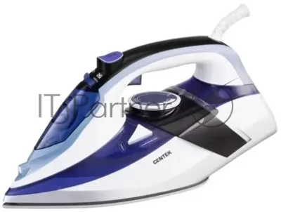 Утюг Centek CT-2318 синий, 2800 Вт, 50 г/мин, 190 г/мин, 350 мл