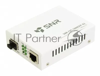 Медиаконвертер SNR 10/100/1000-Base-T/1000Base-FX с SFP-портом