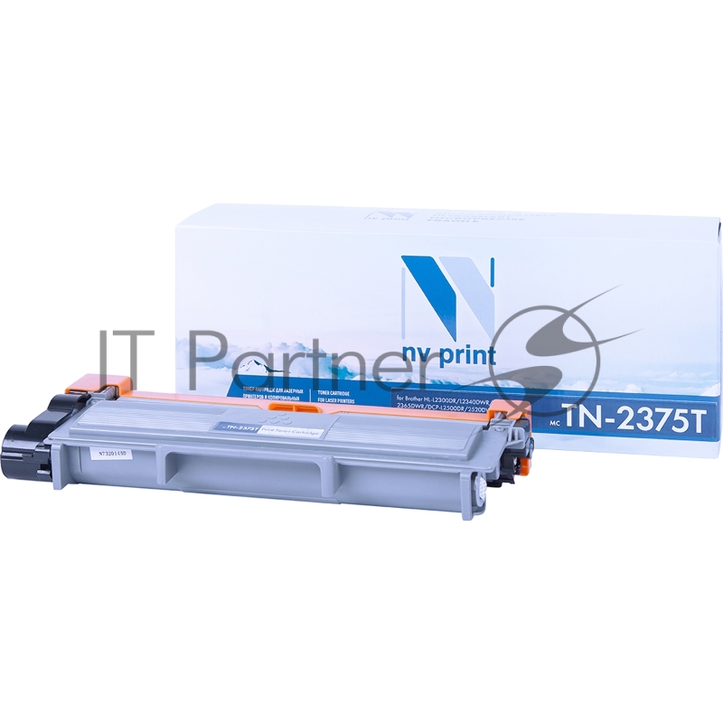 Картридж NVPrint совместимый Brother TN-2375T для HL-L2300DR L2340DWR 2360DNR/2365DWR/DCP-L2500DR/2520DWR/2540DNR/2560DWR/MFC-L2700DWR/2720D/2740D (2600k)