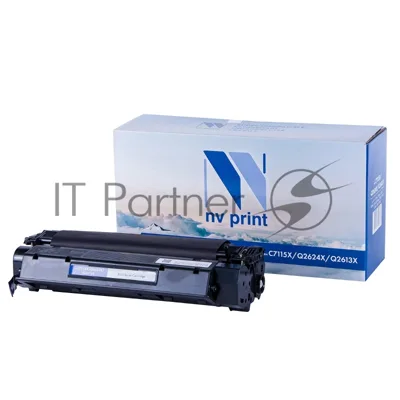 Картридж лазерный NVPrint совместимый HP C7115X/2624X/2613X для LJ 1000/1200/1150/1300 (3500k)