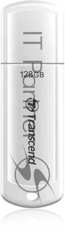 Флешка USB Transcend Jetflash 730 (TS128GJF730), 128Gb, USB 3.0, R/W 90/40, белый