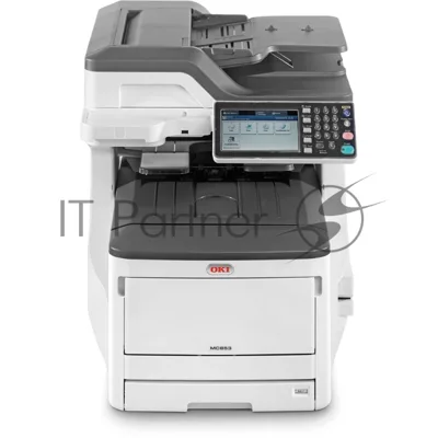 МФУ OKI MC853DN цветной светодиодный принтер/сканер/копир/факс; А3,23 ppm,600 dpi,дуплекс,PCL5/6;USB 2.0.,сеть,автопод