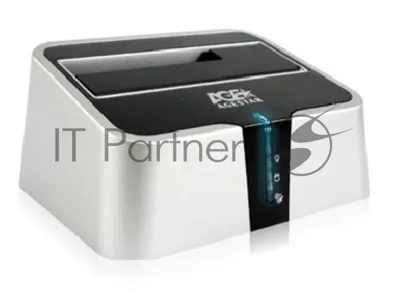 Док-станция для HDD AgeStar 3CBT2 SATA II пластик серебристый 1