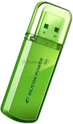 Флешка USB Silicon Power R/W 32Gb Helios 101 SP032Gb,UF2101V1N USB 2.0 зеленый