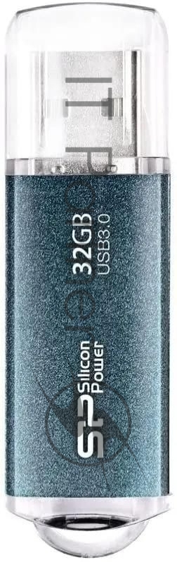 Флешка USB R/W Silicon Power 32Gb Marvel M01 SP032Gb,UF3M01V1B USB3.0 синий