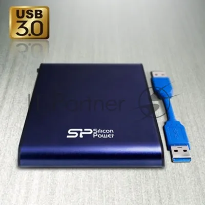 Внешний HDD Silicon Power USB 3.0 1Tb A80 SP010TbPHDA80S3B Armor (5400 об/мин) 2.5" синий