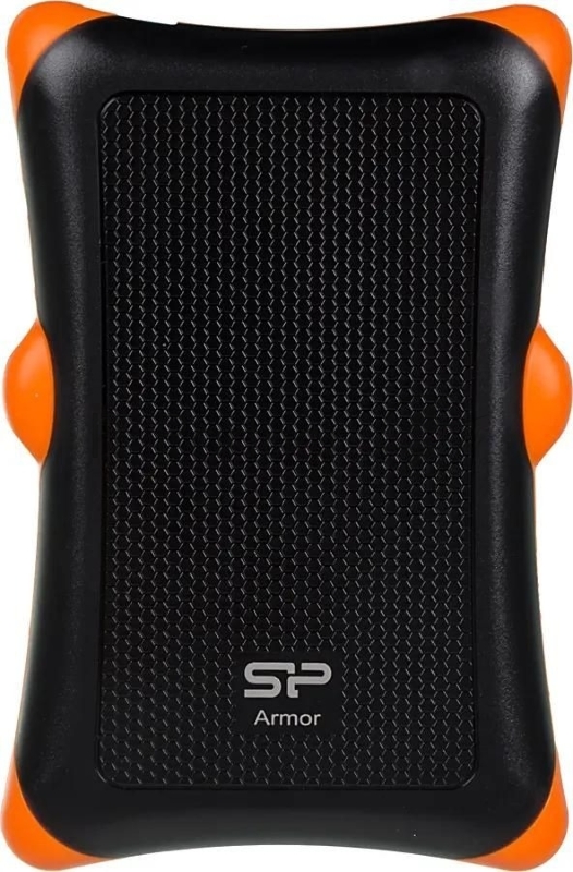 Внешний HDD 2.5" Silicon Power Armor A30, 1TB, USB 3.2 Gen 1 Type-A, 5400 rpm, черный