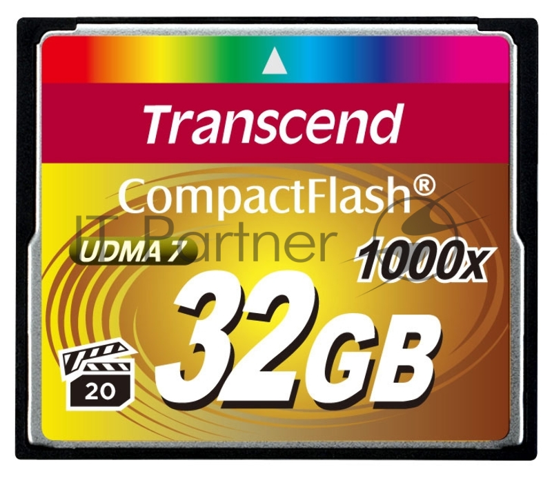 Флеш карта CF 32Gb Transcend TS32GCF1000