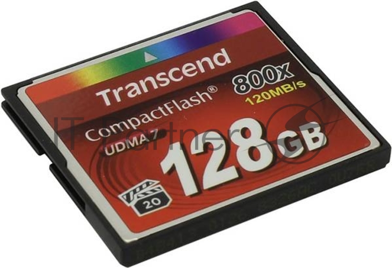 Флеш карта CF 128Gb, Transcend Ultra Speed 800X