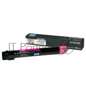 Картридж лазерный Lexmark розовый для X950, X952, X954