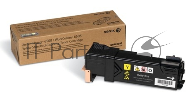 Картридж лазерный Xerox 106R01603 желтый для Xerox Ph 6500/WC 6505 (2500 стр)(Channels)