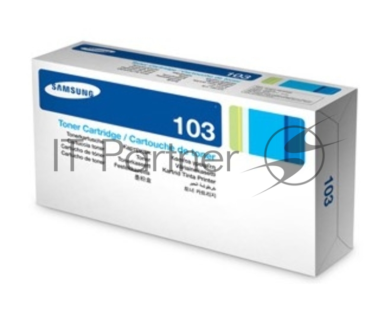 Картридж лазерный Samsung MLT-D103S черный для Samsung ML-2950ND/2955ND/2955DW (1500стр.)