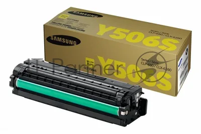 Картридж лазерный Samsung CLT-Y506S/SEE желтый для Samsung CLP-680/CLX-6260 (1500 стр.)