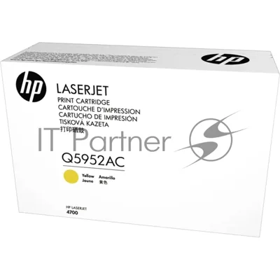 Картридж лазерный контрактный HP Q5952AC Ylw Contr LJ Toner Cartridge