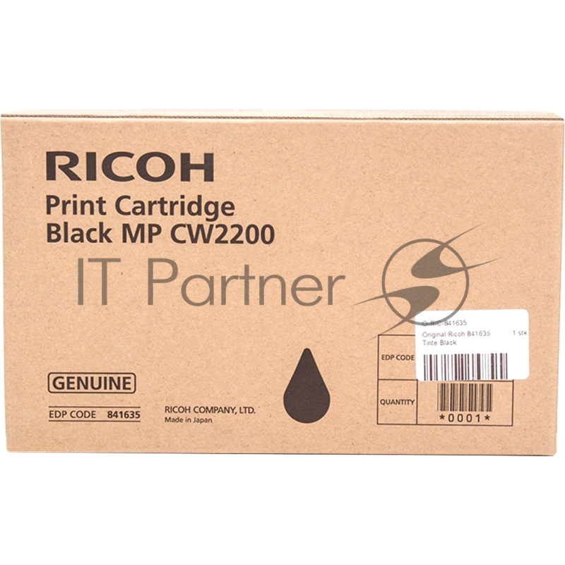 Тонер Картридж Ricoh MP CW2200 841635 черный для Ricoh