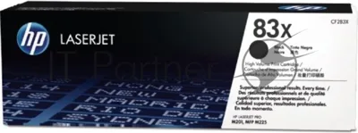 Тонер Картридж HP 83X CF283X черный для HP LJ Pro M201/M225 (2200 стр.)