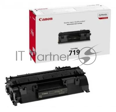 Картридж лазерный Canon Cartridge 719 (3479B002) черный (2100 стр.) для i-Sensys MF5840/MF5880/LBP6300/LBP6650