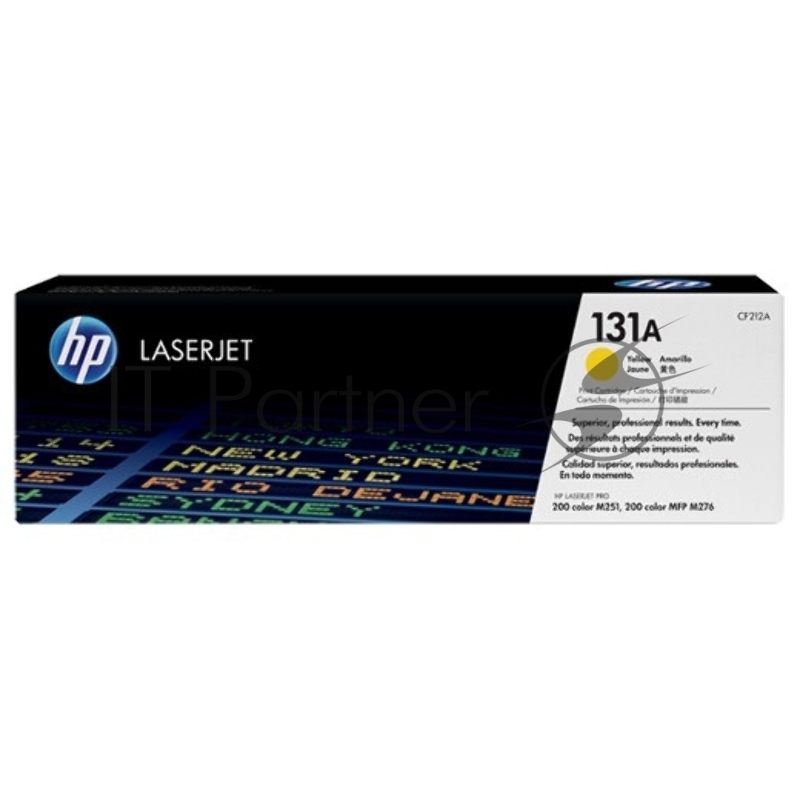 Картридж лазерный HP CF212A желтый LaserJet Pro 200 M251/M276 (1800стр.)