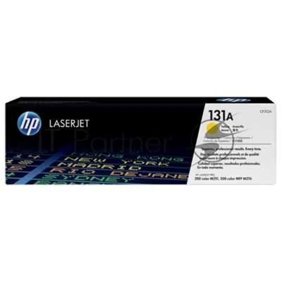 Картридж лазерный HP CF212A желтый LaserJet Pro 200 M251/M276 (1800стр.)