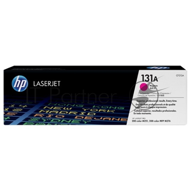 Картридж лазерный HP CF213A пурпурный LaserJet Pro 200 M251/M276 (1800 стр.)