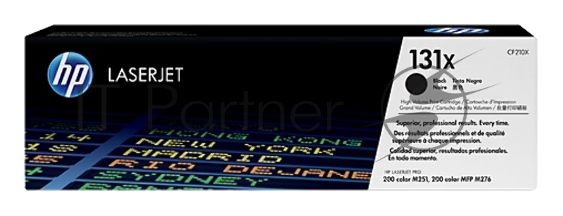 Картридж лазерный HP CF210X черный LaserJet Pro 200 M251/M276 (2400 стр.)
