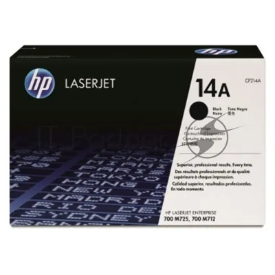 Картридж лазерный HP CF214A черный LaserJet 700 MFP M712 (10 000 стр.)