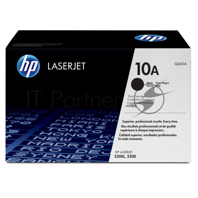 Картридж лазерный HP Q2610A черный для LaserJet 2300 (6 000 стр.)