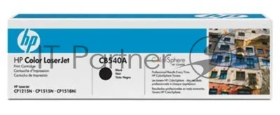 Картридж лазерный HP CB540A черный LJ P1215/1515 (2200стр.)