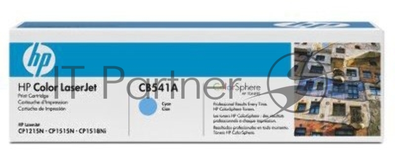 Картридж лазерный HP CB541A голубой LJ P1215/1515 (1400стр.)