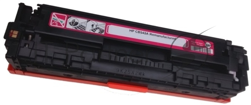 Картридж лазерный HP CB543A пурпурный LJ P1215/1515 (1400стр.)
