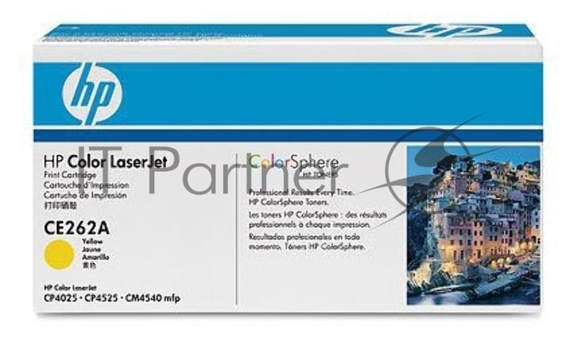 Картридж лазерный HP CE262A желтый для CLJ CP4025/CP4525 11000 стр.