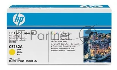 Картридж лазерный HP CE262A желтый для CLJ CP4025/CP4525 11000 стр.