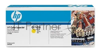 Картридж лазерный HP CE742A желтый Color LJ CP5225 (7300 стр.)