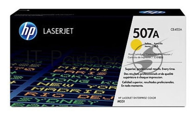 Картридж лазерный HP CE402A желтый CLJ M551 (6000 стр.)