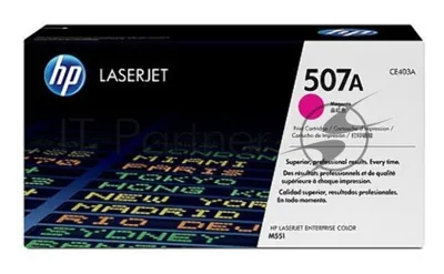 Картридж лазерный HP CE403A пурпурный для CLJ M551 6000 стр.
