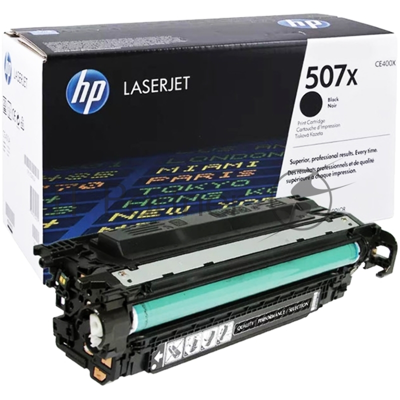 Картридж лазерный HP 507X CE400X черный для CLJ M551/MFP M575 11000 стр.