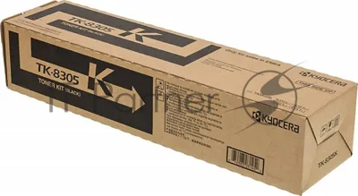 Картридж лазерный Kyocera TK-8305K (1T02LK0NL0/1T02LK0NL1/1T02LK0NLC) черный для TASKalfa 3050ci/3550ci 25000 стр.