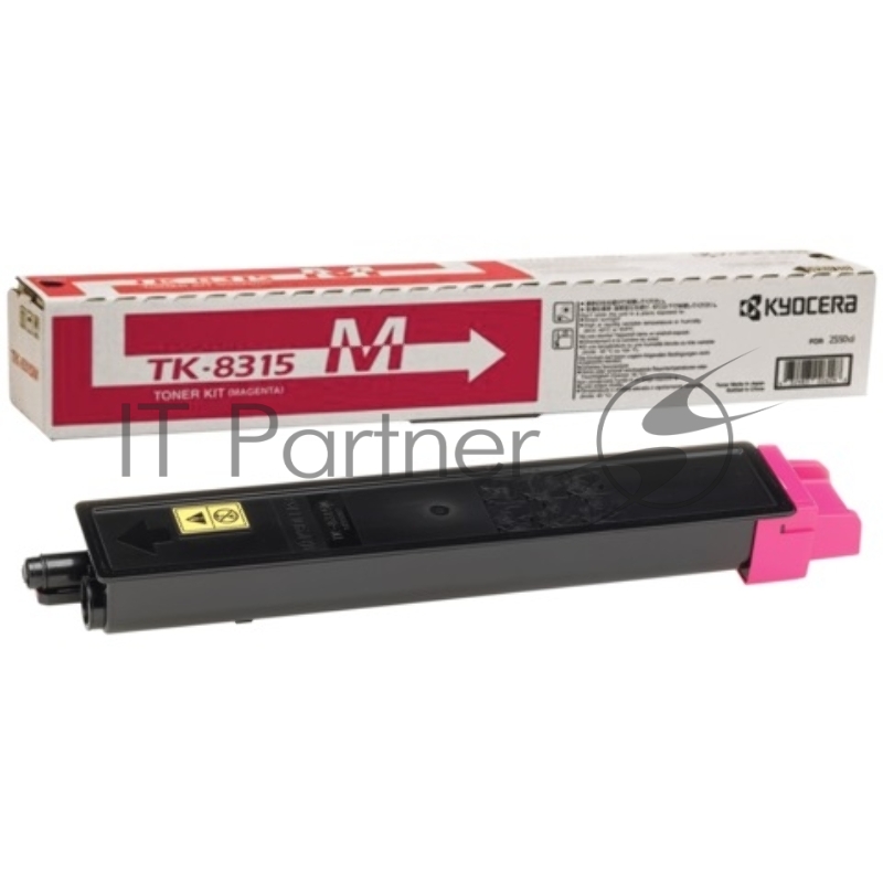 Картридж лазерный Kyocera TK-8315M (1T02MVBNL0) пурпурный для TASKalfa 2550ci 6000 стр.
