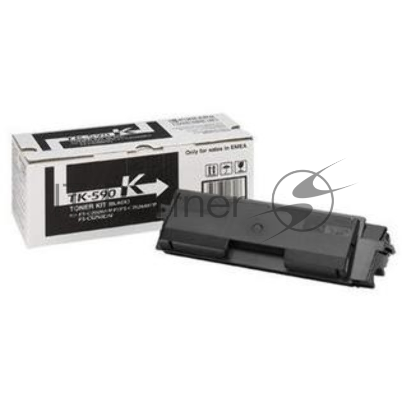 Картридж лазерный Kyocera TK-580K (1T02KT0NL0) черный для FS-C5150DN 3500 стр.