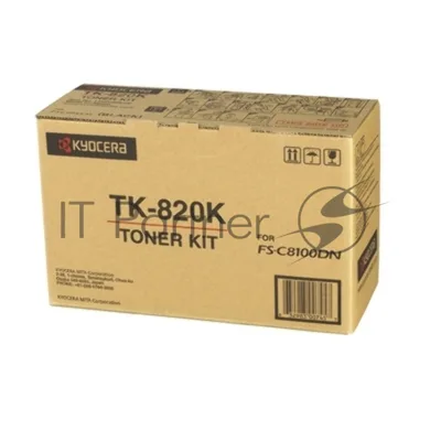 Картридж лазерный Kyocera-Mita TK-820C голубой для FS-C8100DN 7000 стр.