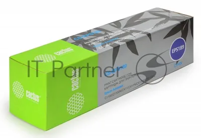 Картридж лазерный Cactus CS-EPS189 голубой (4000 стр) для Epson AcuLaser C1100/C1100N/CX11/CX11N/CX11NF/CX11NFC