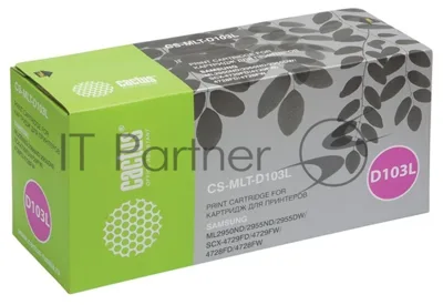 Картридж лазерный Cactus CS-D103L черный (2500 стр.) для Samsung SCX-4728FD/ML-2955ND/2955DW
