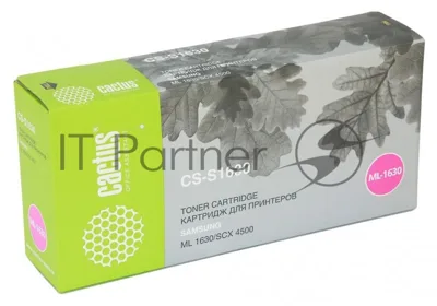 Картридж лазерный Cactus CS-S1630 (ML-1630) черный (2000 стр.) для SAMSUNG ML-1630, SCX-4500