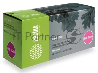 Картридж лазерный Cactus CS-S1640 (D108S) черный (1500 стр.) для Samsung ML-1640/1641/2240/2241