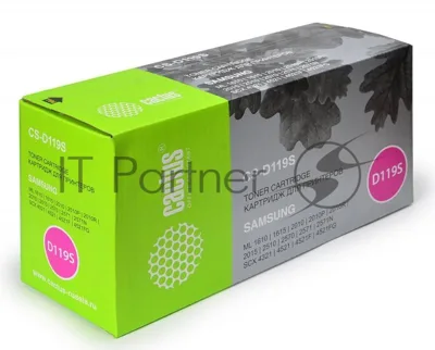 Картридж лазерный Cactus CS-D119S черный (2000 стр.) Samsung ML-1610/1615/1620/1625 ML-2010/2015/2020/2510/2570/257