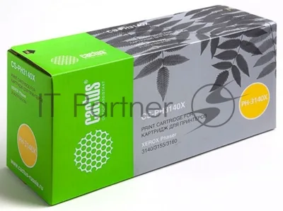 Картридж лазерный Cactus CS-PH3140X (108R00909) черный (2500 стр.) для Xerox Phaser 3140/3155/3160