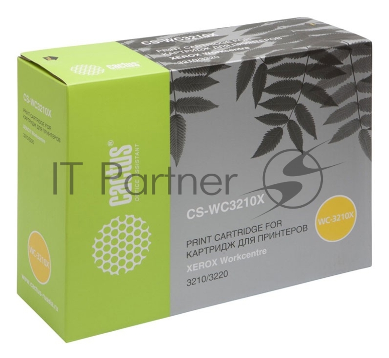 Картридж лазерный Cactus CS-WC3210X (106R01487) черный (4100 стр.) для Xerox WorkCentre 3210/3220