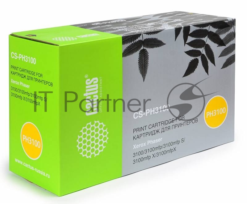 Картридж лазерный Cactus CS-PH3100 (106R01379) черный для Xerox Phaser 3100MFP (4000 стр.)