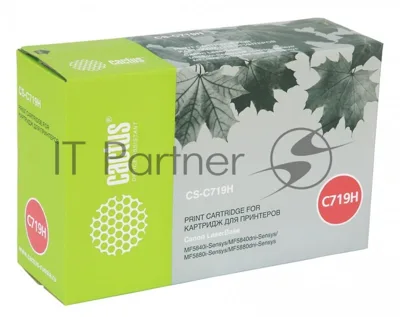 Картридж лазерный Cactus CS-C719H черный (6400 стр.) для Canon MF5840dni-Sensys/MF5880dni; LBP6300i/6650i