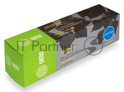 Картридж лазерный Cactus CS-CE312A желтый (1000 стр.) для HP LJ CP1012Pro/CP1025